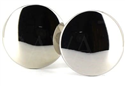 Boutons de Manchette ronds lisses