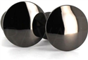 Boutons de Manchette noirs circulaires I