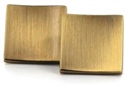 Boutons de Manchette en cuivre mat