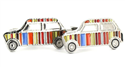 Boutons de Manchettes Voitures Multicolores