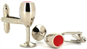 Boutons de Manchette Verres à vin II