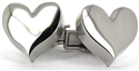 Boutons de Manchette Coeurs II