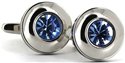 Boutons de Manchette en cristaux circulaires