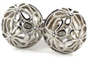 Boutons de Manchette en cristaux floraux