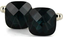 Boutons de Manchette en cristaux noirs V