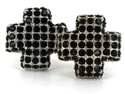 Boutons de Manchettes Croix Pierres