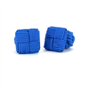 Boutons de Manchette Carré Bleu