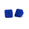 Boutons de Manchette carrés bleu marine