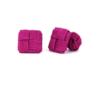 Boutons de Manchette carrés rose vif
