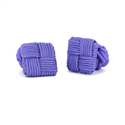Boutons de Manchette carrés violet