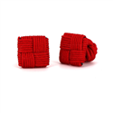 Boutons de Manchette Carré Rouge