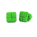 Boutons de Manchette carrés verts