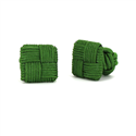 Boutons de Manchette Carré Vert Forêt