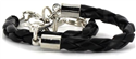 Boutons de Manchette Cordes Noires II