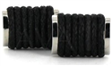 Boutons de Manchettes Cordes Noires III