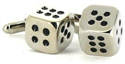 Boutons de Manchettes à dés
