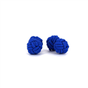 Boutons de Manchette Double Boule Bleu Marine