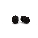Boutons de Manchette Double Boule Café