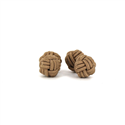 Boutons de Manchettes Double Boule Kaki