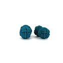 Boutons de Manchettes Double Boule Émeraude