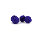 Boutons de Manchettes Double Boule Pourpre
