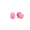Boutons de Manchette Double Boule Rose Clair