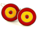 Boutons de Manchette Cocarde Espagnole
