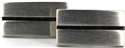 Boutons de Manchettes Émaillées Rayure Horizontale
