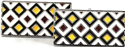 Boutons de Manchette rectangulaires émaillés multicolores II