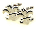 Boutons de Manchette Fleur de Lis