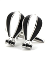 Boutons de Manchette Ballons Noir Blanc