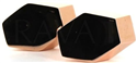 Boutons de Manchette hexagonaux en cuivre