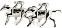 Boutons de Manchettes Cavaliers