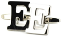 Boutons de Manchette Lettre E