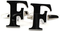 Boutons de Manchettes Lettre F