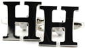 Boutons de Manchettes Lettre H
