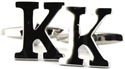 Boutons de Manchettes Lettre K