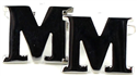 Boutons de Manchette Lettre M