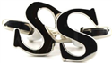 Boutons de Manchettes Lettre S
