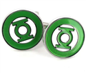 Boutons de Manchette Lanterne Verte