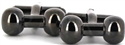 Boutons de Manchette Noirs