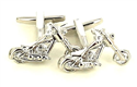 Boutons de Manchettes Moto Chopper