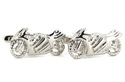 Boutons de Manchettes Moto Sportive