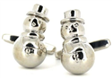 Boutons de Manchette Bonhommes de neige