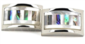 Boutons de Manchettes en nacre brillante