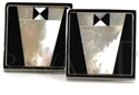 Boutons de Manchette Nacre Smoking