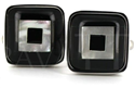 Boutons de Manchette en nacre noire