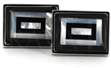 Boutons de Manchette en nacre noire II