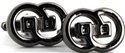 Boutons de Manchette Noirs IV