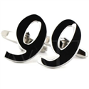Boutons de Manchette Numéro 9